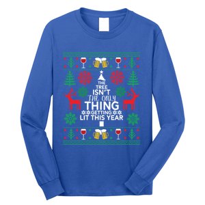 Funny Ing Tree Beer Ugly Christmas Sweaters Gift Long Sleeve Shirt