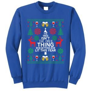 Funny Ing Tree Beer Ugly Christmas Sweaters Gift Tall Sweatshirt