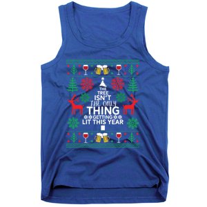 Funny Ing Tree Beer Ugly Christmas Sweaters Gift Tank Top