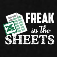 Freak In The Excel Sheets Funny Accountant Spreadsheet Ladies PosiCharge Tri-Blend Wicking Tank