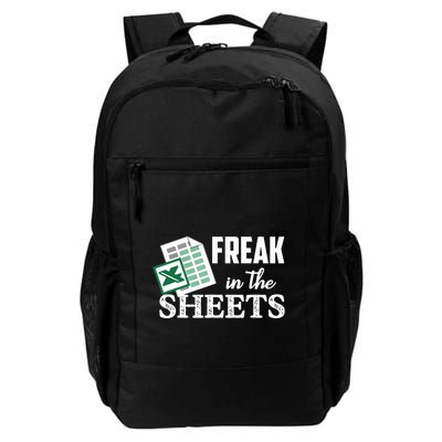 Freak In The Excel Sheets Funny Accountant Spreadsheet Backpack