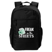 Freak In The Excel Sheets Funny Accountant Spreadsheet Backpack
