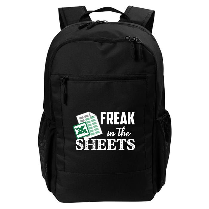 Freak In The Excel Sheets Funny Accountant Spreadsheet Backpack
