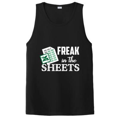 Freak In The Excel Sheets Funny Accountant Spreadsheet PosiCharge Competitor Tank