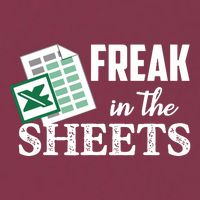 Freak In The Excel Sheets Funny Accountant Spreadsheet 16oz Travel Tumbler