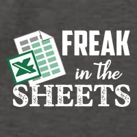 Freak In The Excel Sheets Funny Accountant Spreadsheet Vector Backpack
