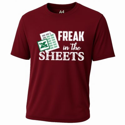 Freak In The Excel Sheets Funny Accountant Spreadsheet Performance Shirt
