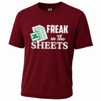 Freak In The Excel Sheets Funny Accountant Spreadsheet Performance Shirt