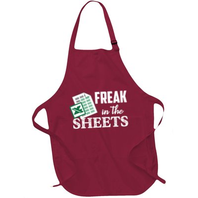 Freak In The Excel Sheets Funny Accountant Spreadsheet Apron