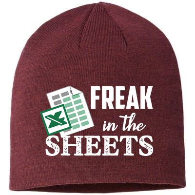 Freak In The Excel Sheets Funny Accountant Spreadsheet Sustainable Beanie