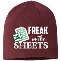 Freak In The Excel Sheets Funny Accountant Spreadsheet Sustainable Beanie