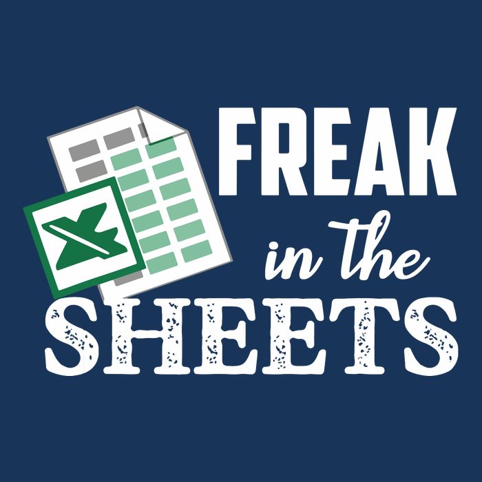 Freak In The Excel Sheets Funny Accountant Spreadsheet Infant Baby Jersey Bodysuit