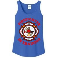 Firefighter In Training Funny Fire Firefighting Gift Ladies Essential Tank