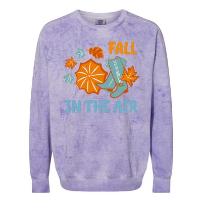 Fall In The Air Nature Cute Colorblast Crewneck Sweatshirt