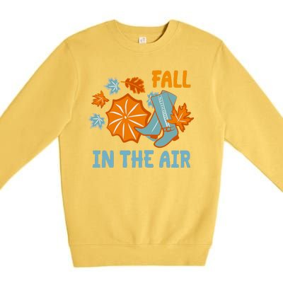 Fall In The Air Nature Cute Premium Crewneck Sweatshirt