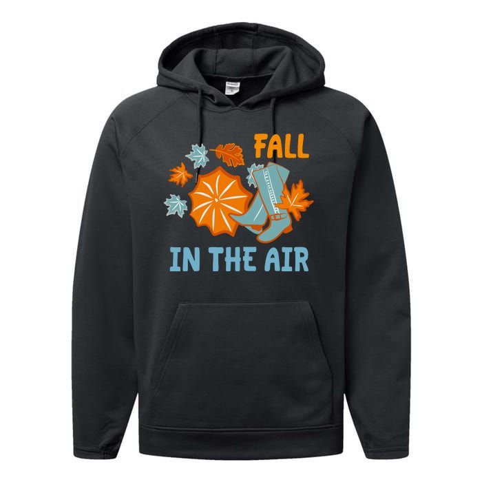 Fall In The Air Nature Cute Performance Fleece Hoodie