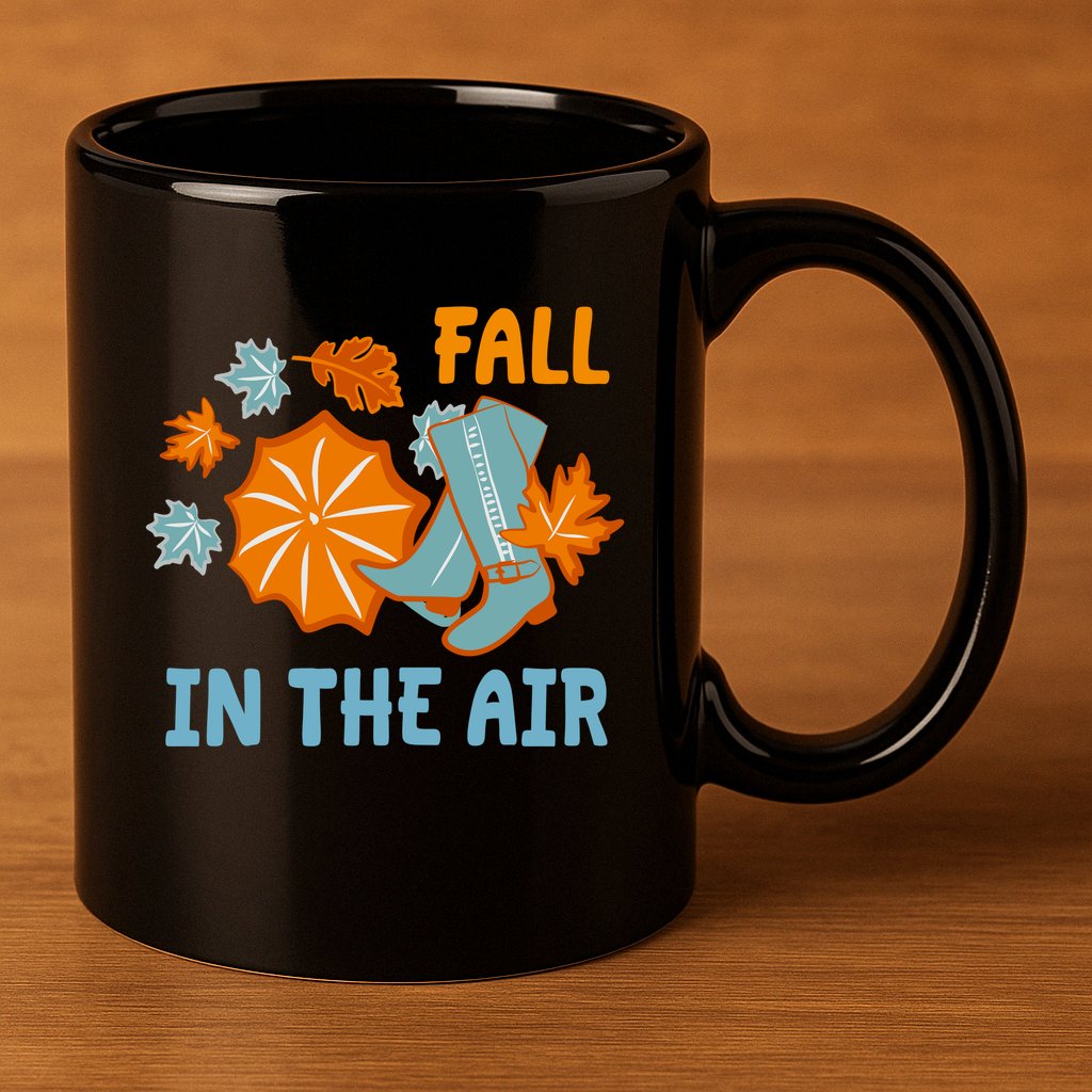Fall In The Air Nature Cute 11oz C Handle Ceramic Mug
