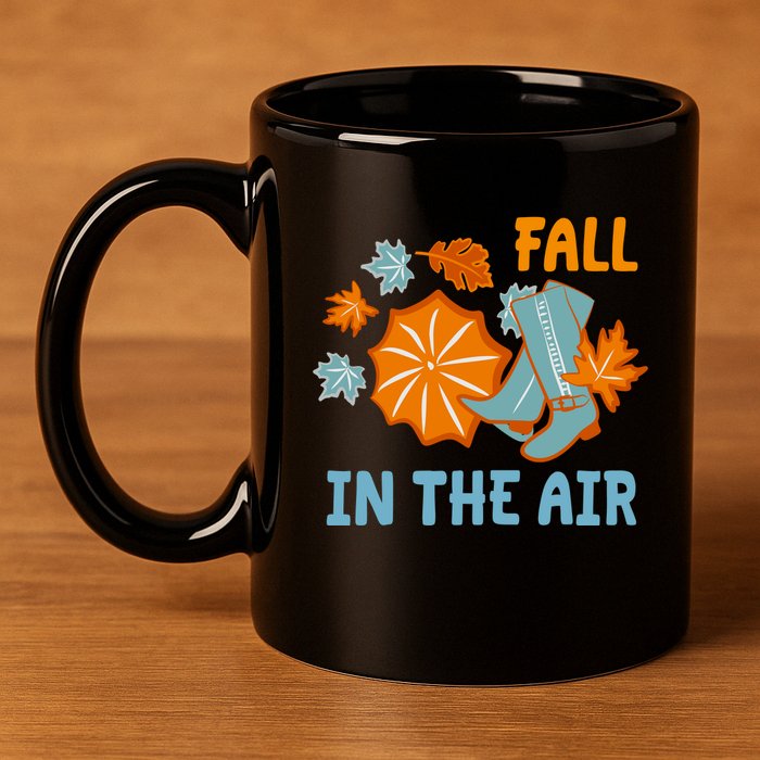 Fall In The Air Nature Cute 11oz C Handle Ceramic Mug