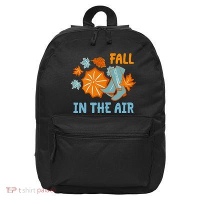 Fall In The Air Nature Cute 16 in Basic Backpack
