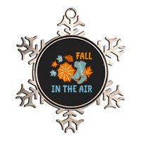 Fall In The Air Nature Cute Metallic Star Ornament