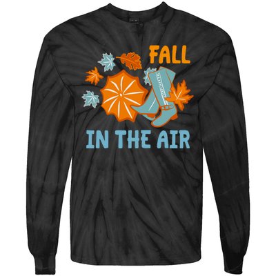 Fall In The Air Nature Cute Tie-Dye Long Sleeve Shirt