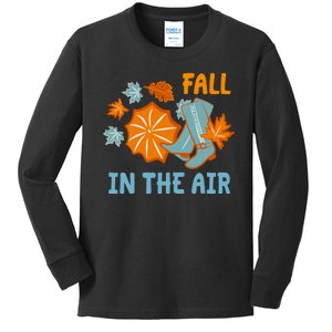 Fall In The Air Nature Cute Kids Long Sleeve Shirt