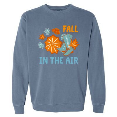 Fall In The Air Nature Cute Garment-Dyed Sweatshirt