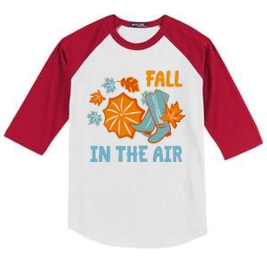 Fall In The Air Nature Cute Kids Colorblock Raglan Jersey