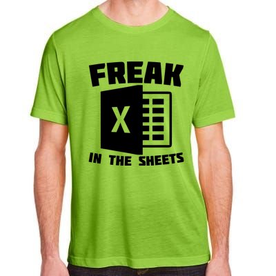 Freak In The Sheets Funny Accountant Analyst Secretary Adult ChromaSoft Performance T-Shirt