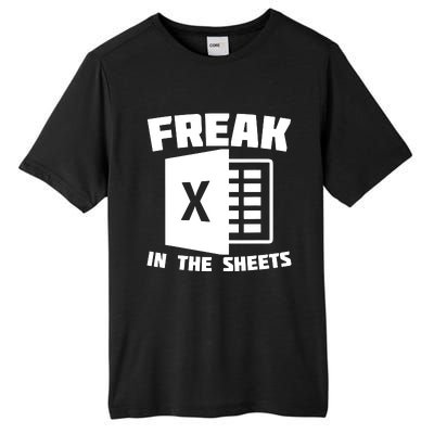 Freak In The Sheets Funny Accountant Analyst Secretary Tall Fusion ChromaSoft Performance T-Shirt