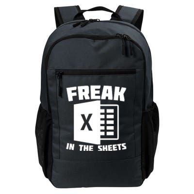 Freak In The Sheets Funny Accountant Analyst Secretary Daily Commute Backpack