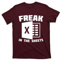 Freak In The Sheets Funny Accountant Analyst Secretary T-Shirt