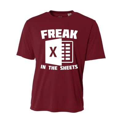 Freak In The Sheets Funny Accountant Analyst Secretary Performance Sprint T-Shirt