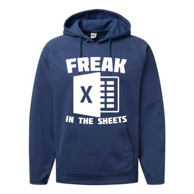 Freak In The Sheets Funny Accountant Analyst Secretary Performance Fleece Hoodie