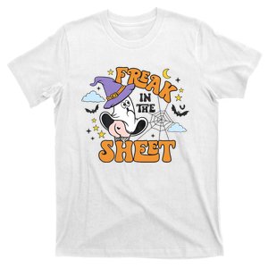 Freak In The Sheets Halloween Cute Ghoul T-Shirt