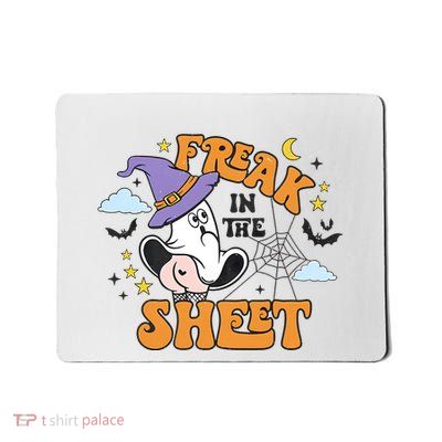 Freak In The Sheets Halloween Cute Ghoul Mousepad
