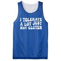 Funny I Tolerate A Lot Just Not Gluten Free Retro Vintage Gift Mesh Reversible Basketball Jersey Tank