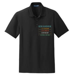 Funny Information Technology Tech Technical Support Gift Dry Zone Grid Polo