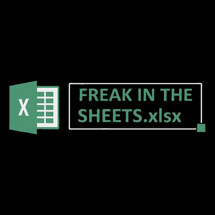 Freak In The Sheets Funny Excel Premium T-Shirt
