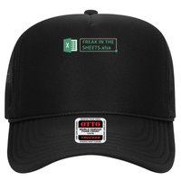 Freak In The Sheets Funny Excel Trucker Hat