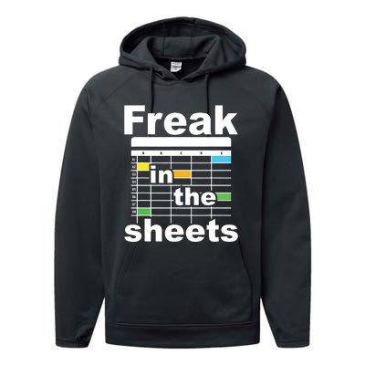 Freak In The Sheets Funny Accountant Analyst Secretary Performance Fleece Hoodie