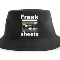 Freak In The Sheets Funny Accountant Analyst Secretary Sustainable Bucket Hat