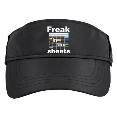 Freak In The Sheets Funny Accountant Analyst Secretary Adult Drive Performance Visor