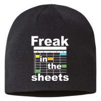 Freak In The Sheets Funny Accountant Analyst Secretary Sustainable Beanie