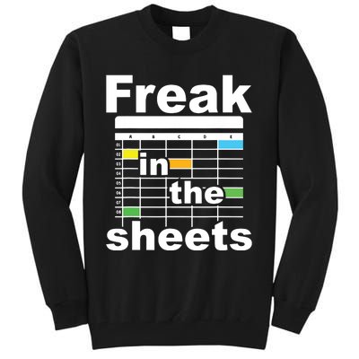 Freak In The Sheets Funny Accountant Analyst Secretary Tall Sweatshirt