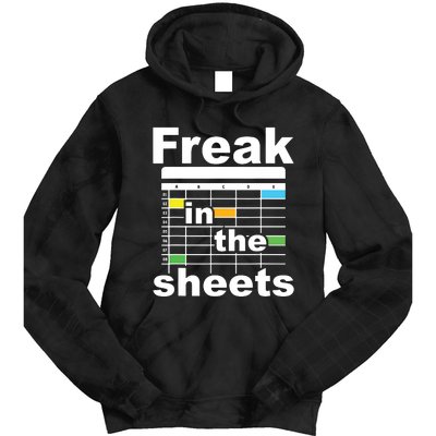 Freak In The Sheets Funny Accountant Analyst Secretary Tie Dye Hoodie