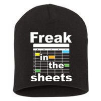 Freak In The Sheets Funny Accountant Analyst Secretary Short Acrylic Beanie