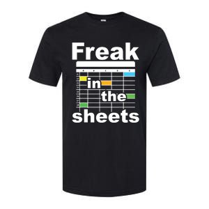 Freak In The Sheets Funny Accountant Analyst Secretary Softstyle CVC T-Shirt