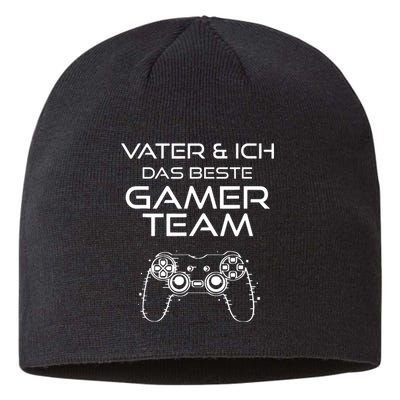 Father & I The Best Gamer Team Sustainable Beanie