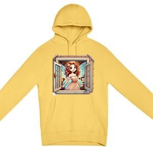 Fairy In The Window Premium Pullover Hoodie